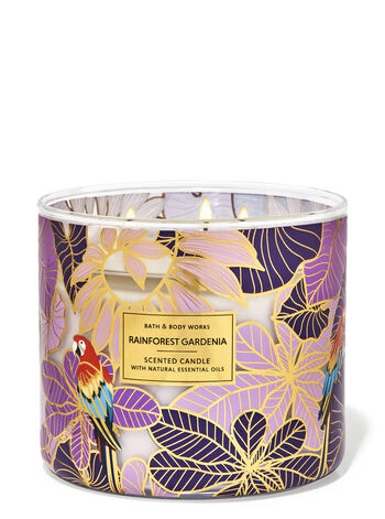 Rainforest Gardenia 3-Wick Candle