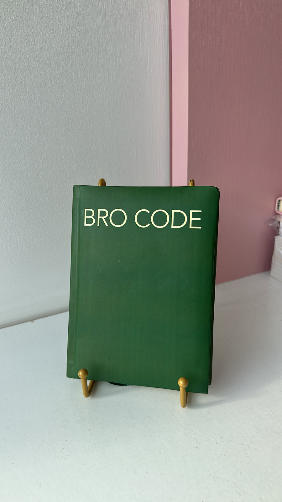 Bro Code A5 Hardcover Notepad