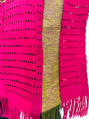 Pink & Gold Aso Oke Desert Top