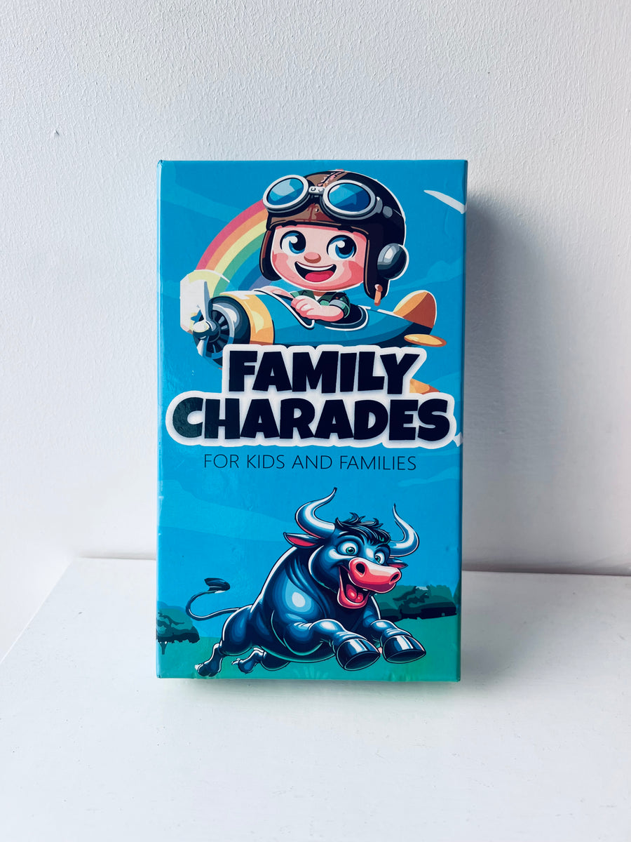 Family Charade Card Game (For kids and families)
