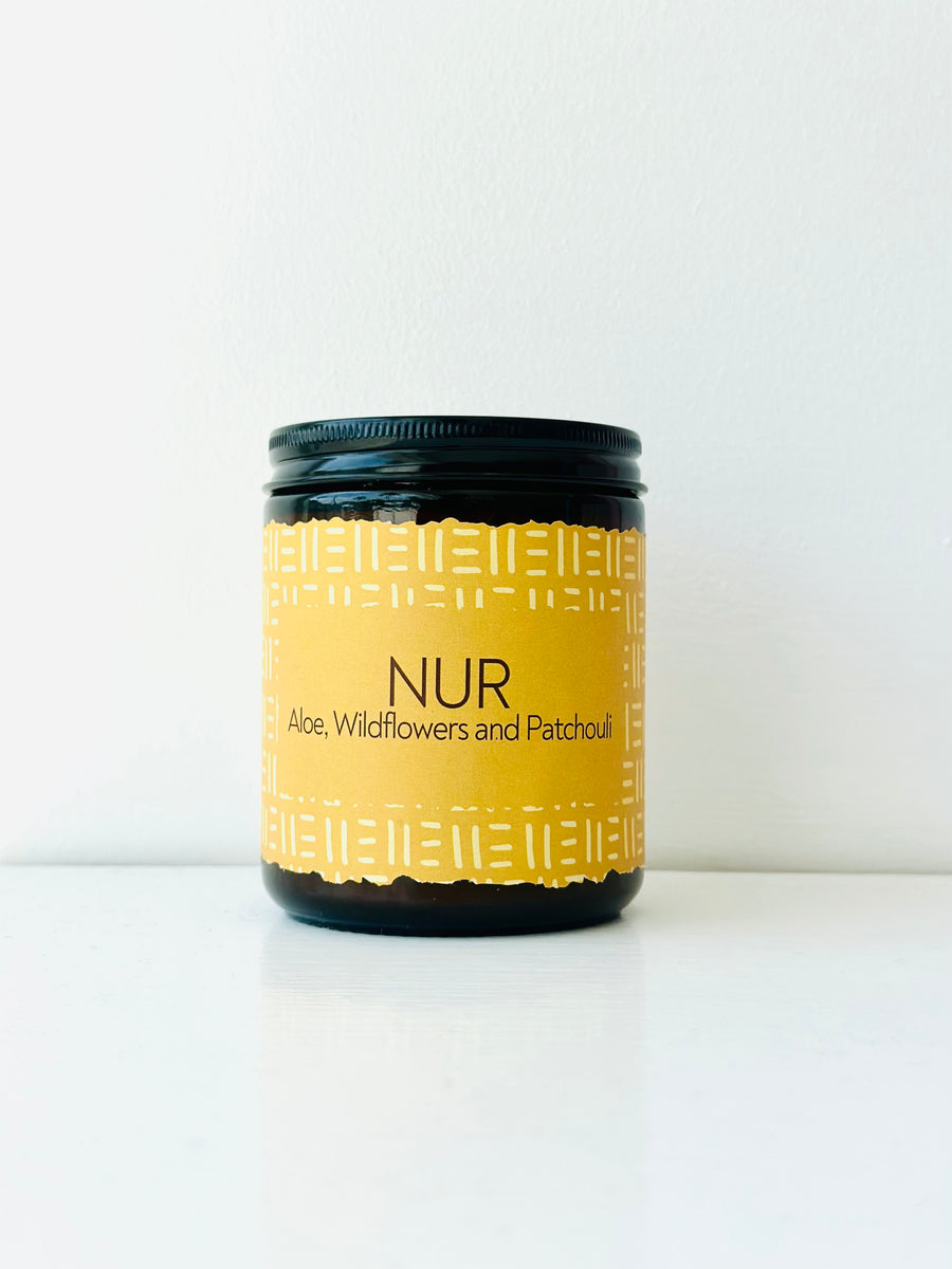 Nur Glass Jar Candle