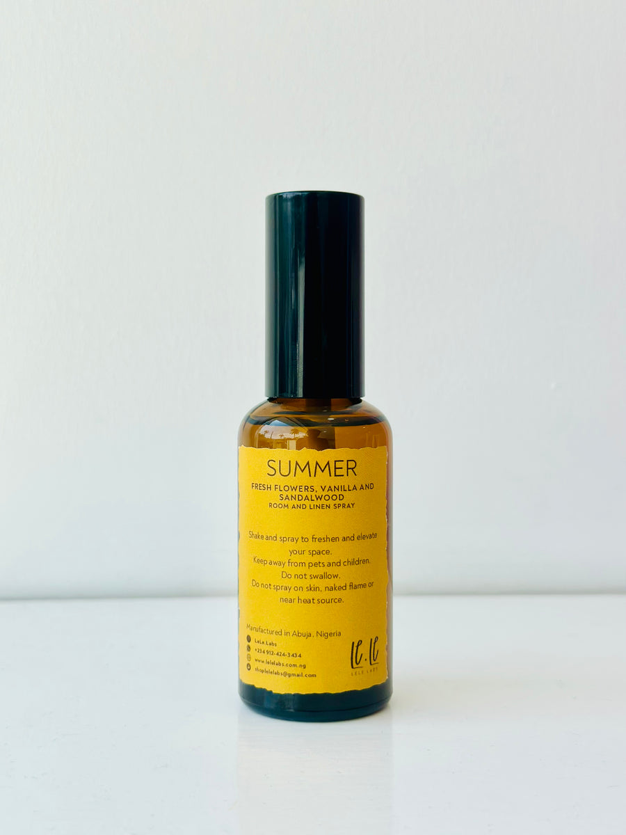 Summer Room and Linen Spray 100ml