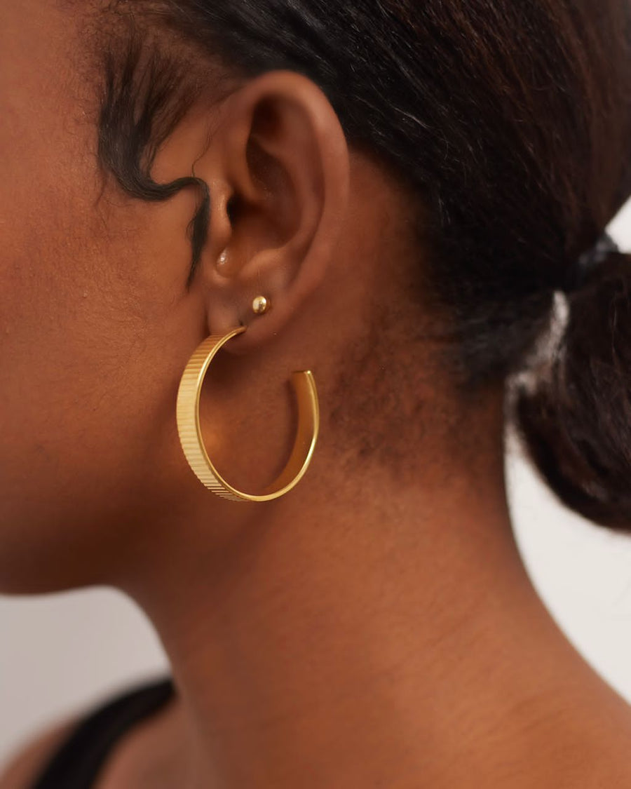 Jacqline Hoop Earrings