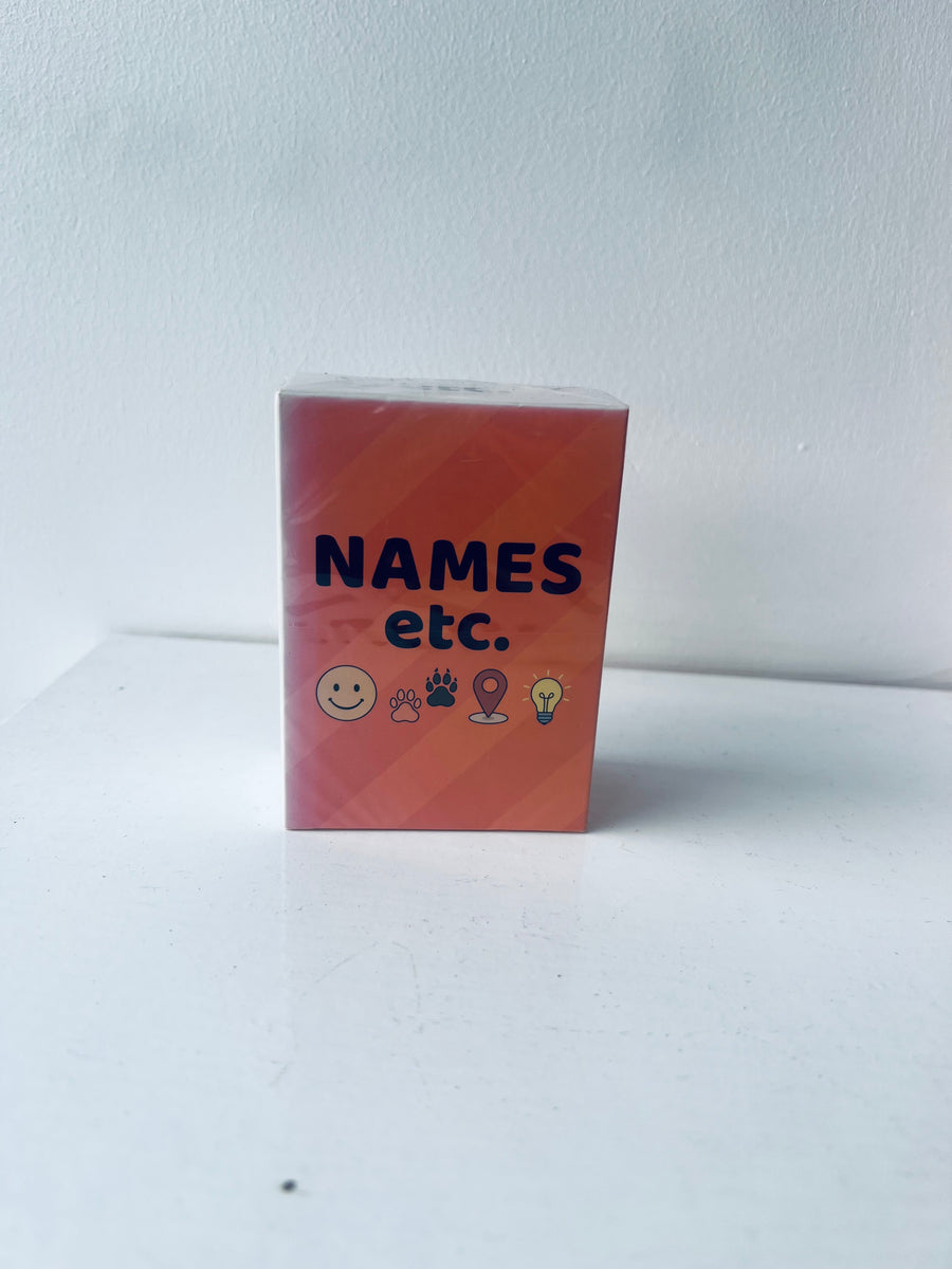 Names etc.Card Game