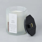 Makers of Wax Goods Aged Cigar Double Wick Scented Candle