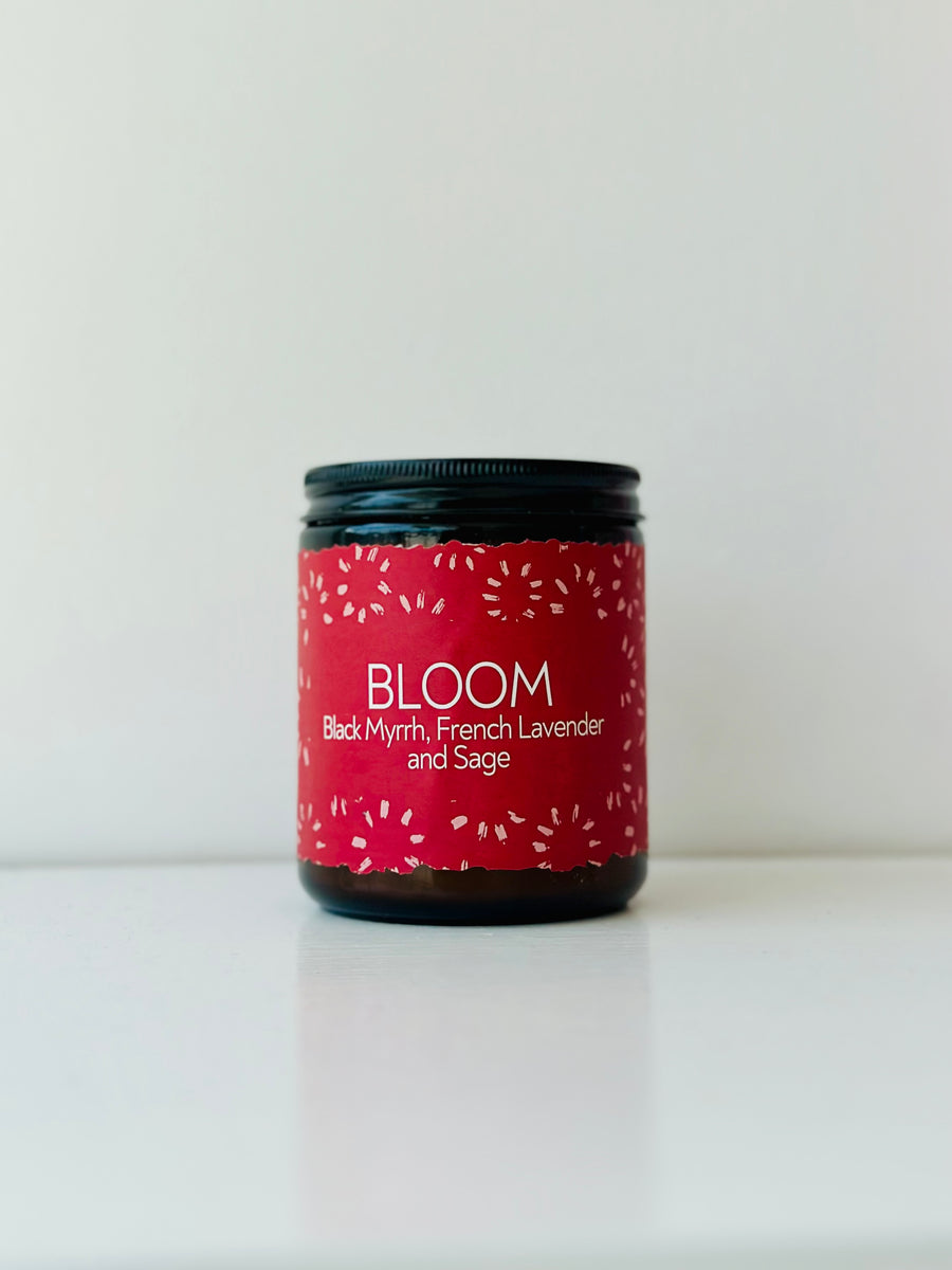 Bloom Glass Jar Candle