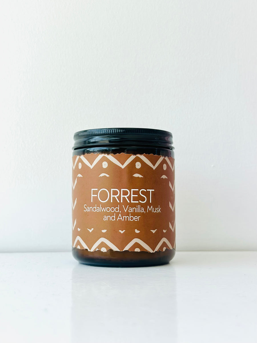 Forrest Glass Jar Candle