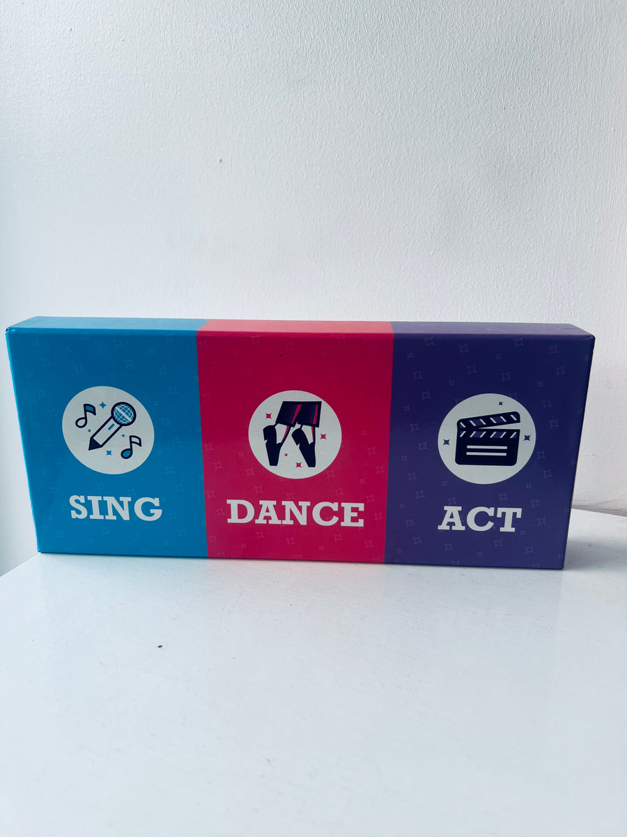 Sing, Dance, Act Card Game