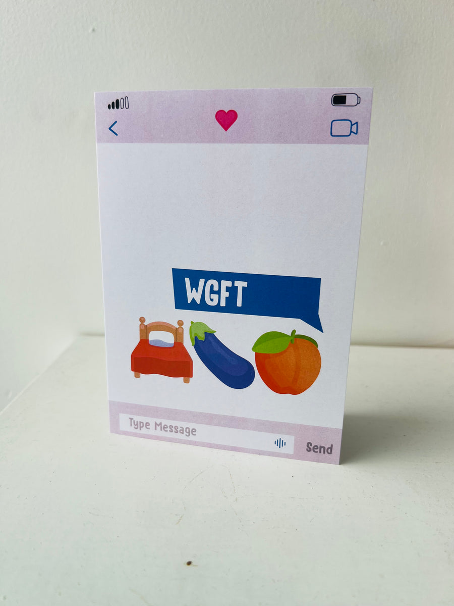 WGFT A5 Greeting Card