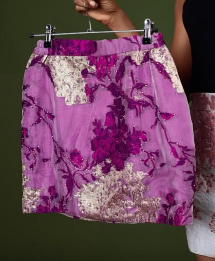 Renoni Capella Skirt in Purple