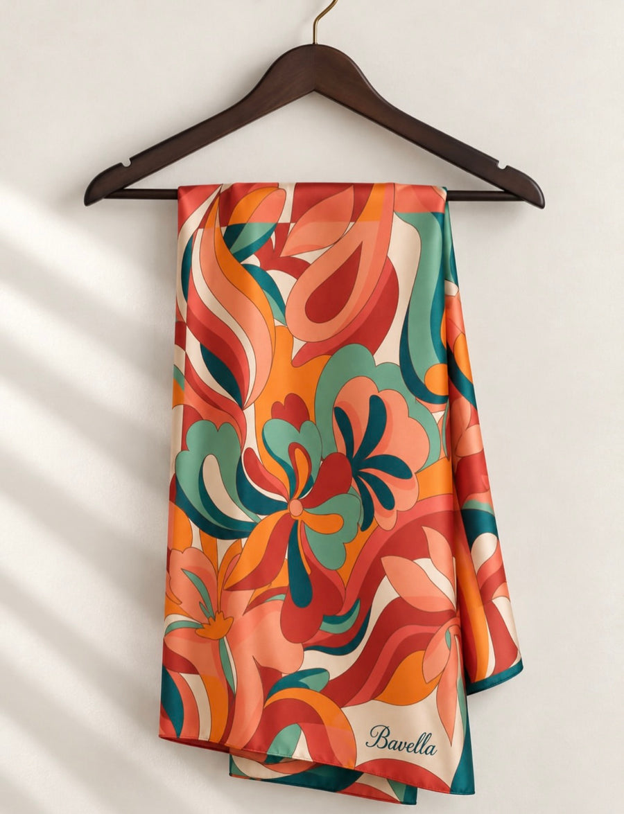 Bavella Silk Scarf