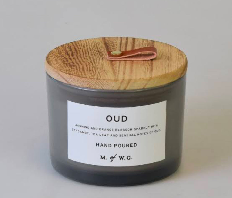 Oud Hand Poured Candle