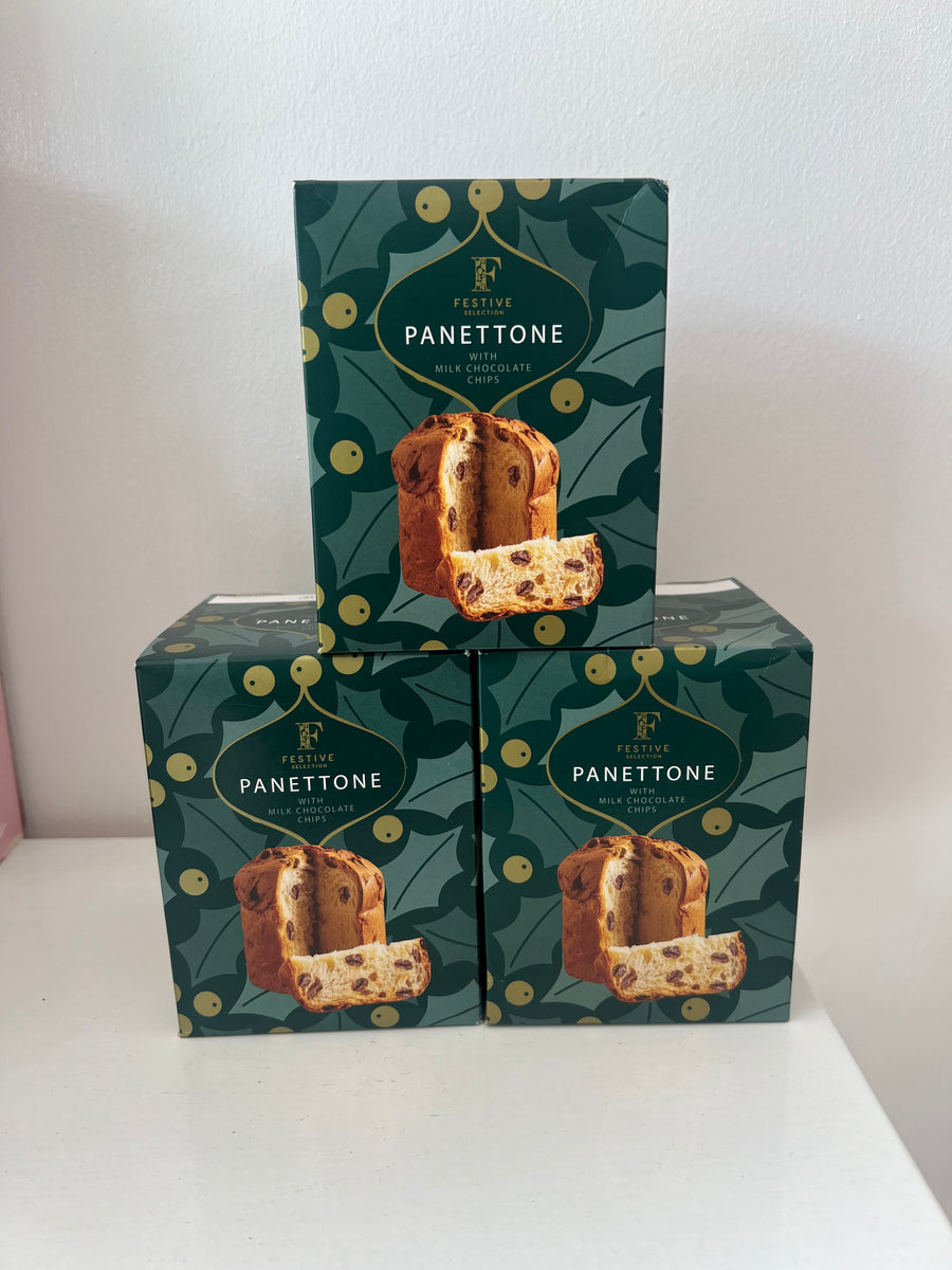 Festive Panettone With Milk Chocolate Chips