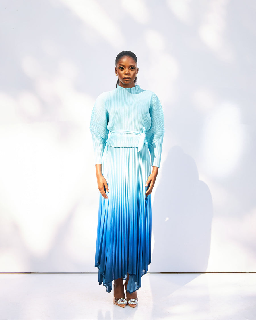 Pavo Real Ombré Dress