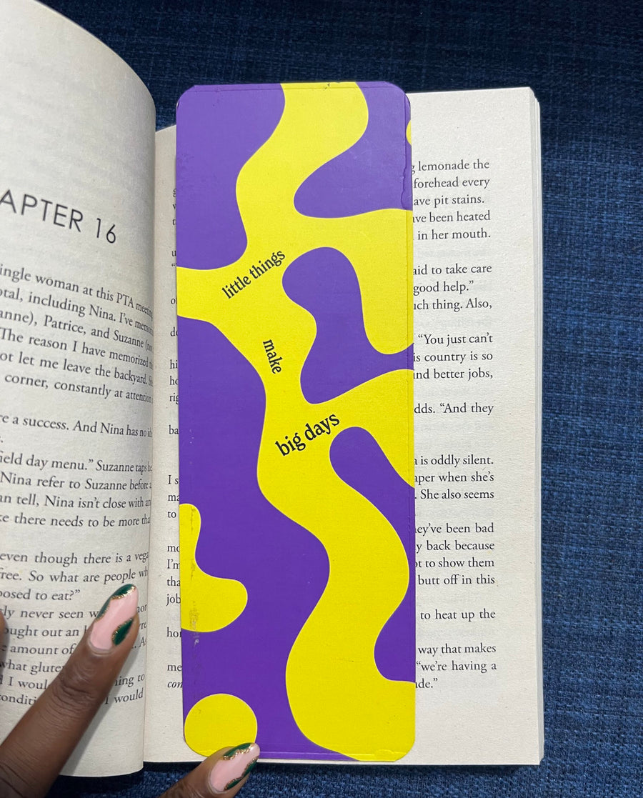 Little Things Make Big Days Bookmark