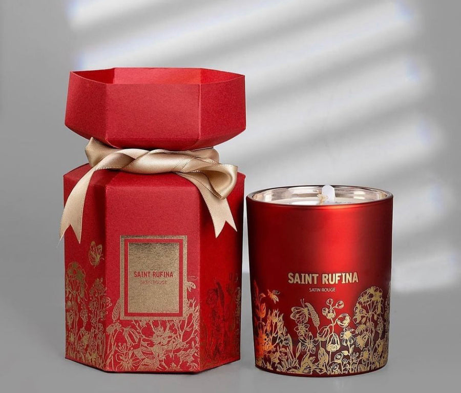 Saint Rufina Satin Rouge 200G Candle