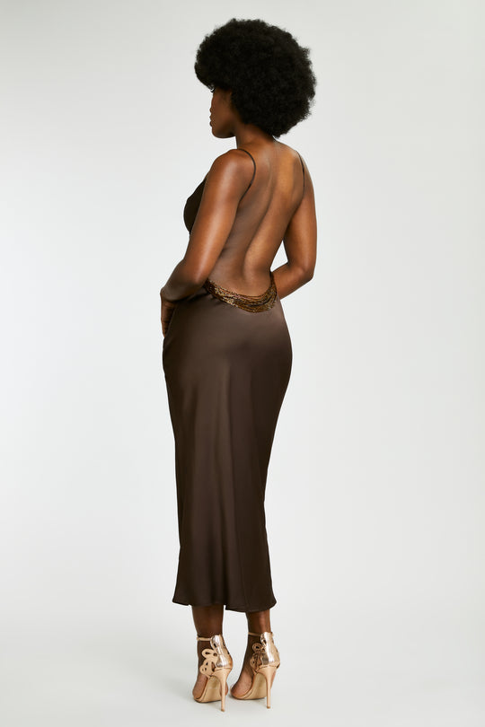 Brown Ileke Dress