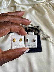 Marquise Studded Earrings