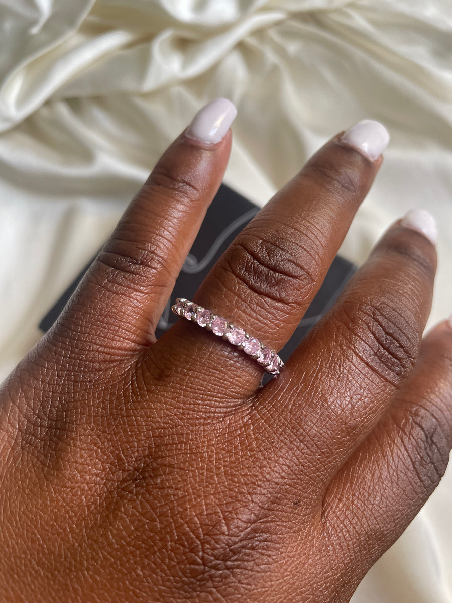 Pink Eternity Ring