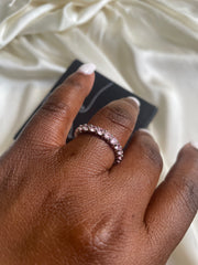 Pink Eternity Ring