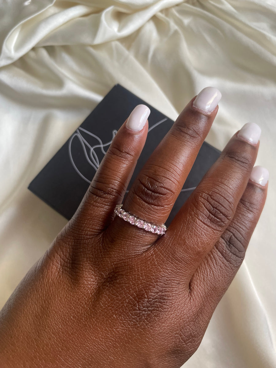 Pink Eternity Ring