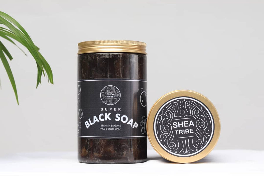 Shea Tribe Super Size Black Soap