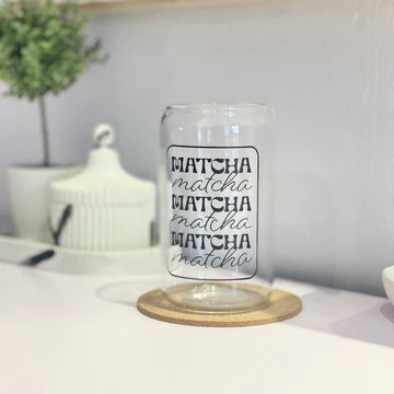 Matcha Libby Glass Cup 16oz