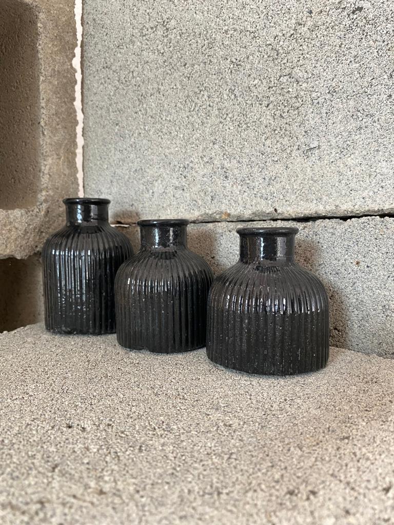 Mini Chunky Concrete Vases Set