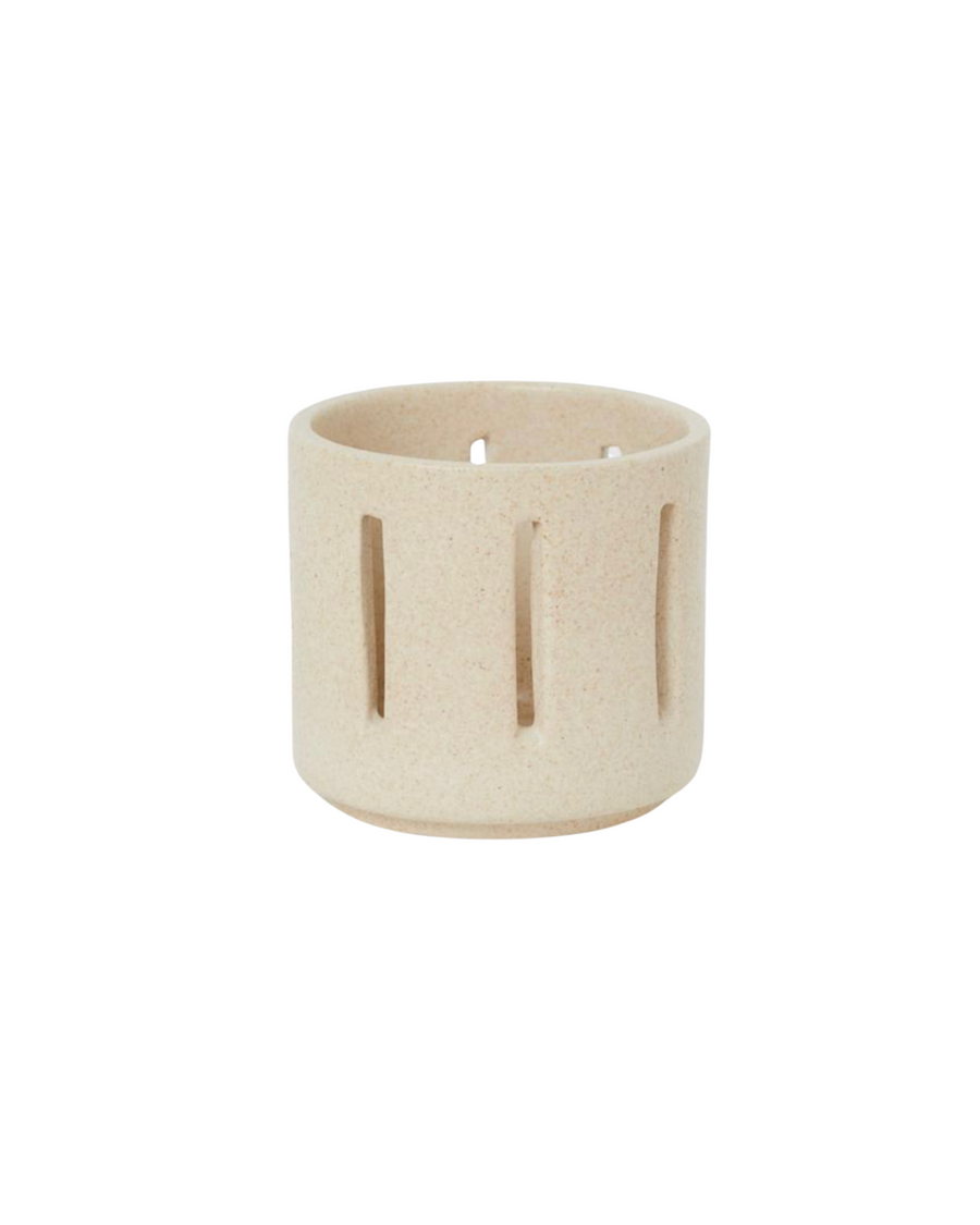 Stoneware Tea Light Candle Holder