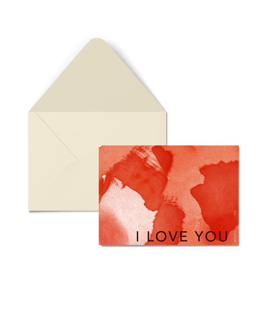 I Love You Greeting Card