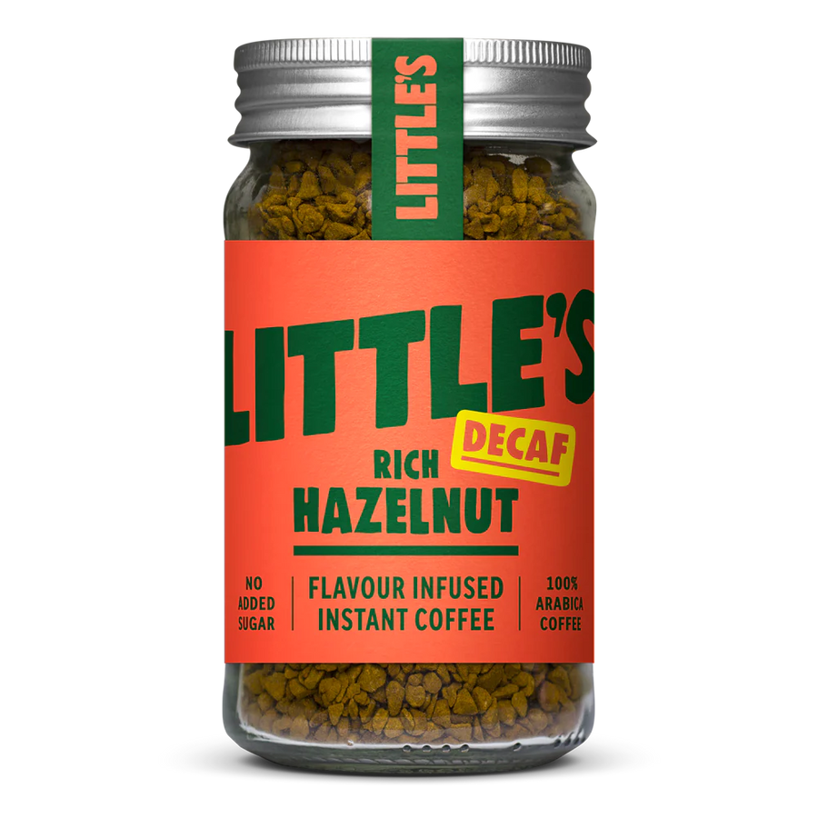 Little’s Rich Hazelnut Infused Instant Coffee Decaf