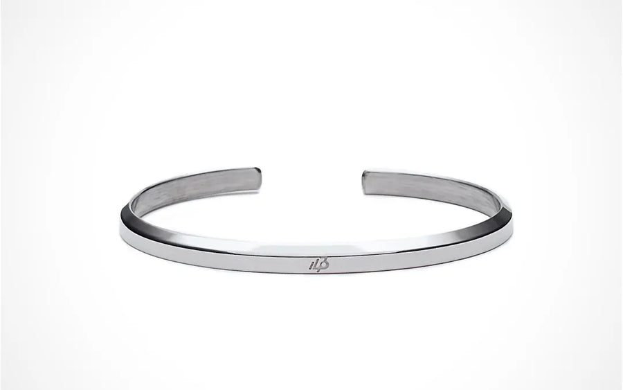 Slim Cuff Silver Bracelet