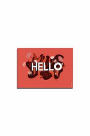 ‘Hello’ Greeting Card