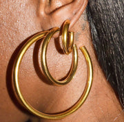 Classic Gold Hoop Earrings