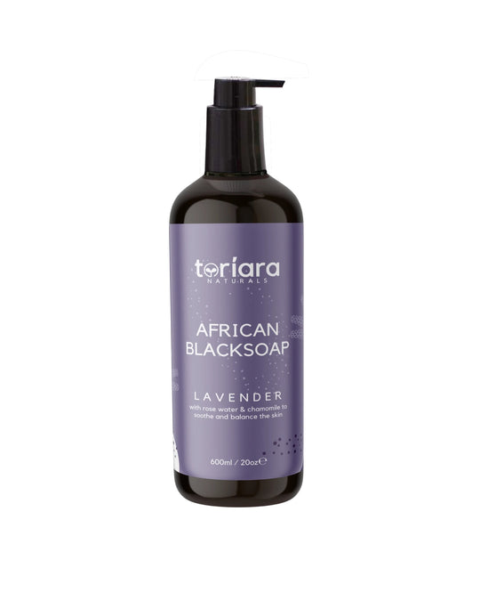 Toriara Liquid Black Soap 600G