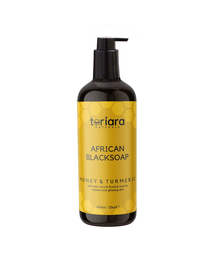 Toriara Liquid Black Soap 600G