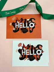 ‘Hello’ Greeting Card