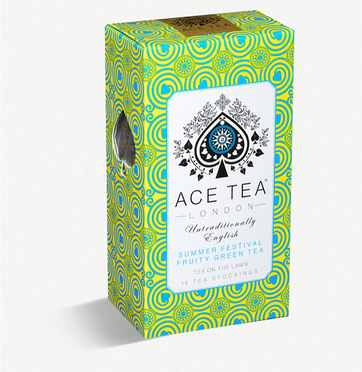 Ace Tea London Summer Green Festival Fruity Green Tea