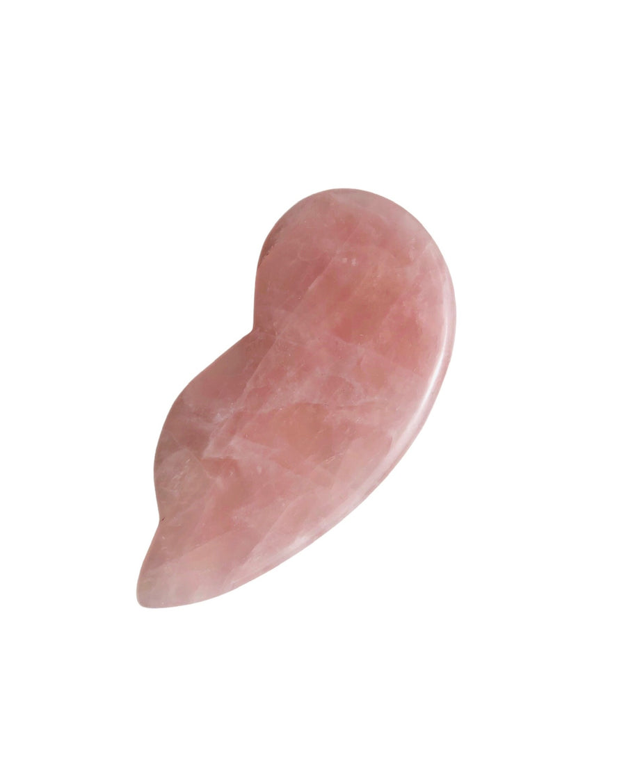 Rose Quartz Gua Sha Facial Massage Tool