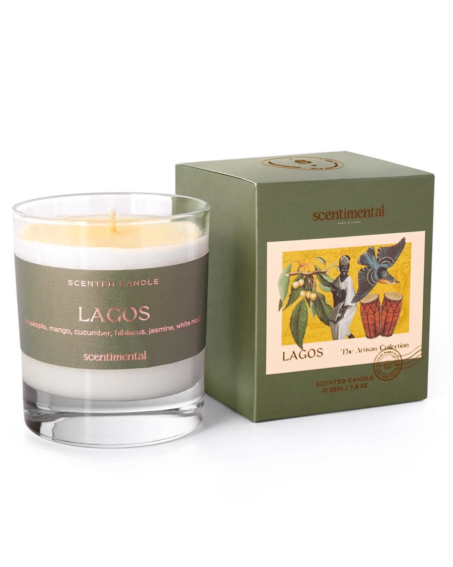 Scentimental Candle Lagos 220g