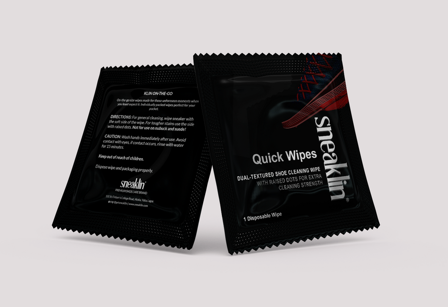 Sneaklin Shoe Cleaning Quick Wipes