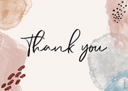 Thank You Greeting Card
